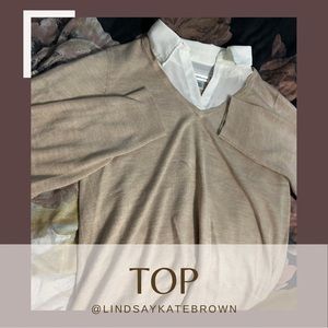 Croft and Barrow Long Sleeve with Buttondown